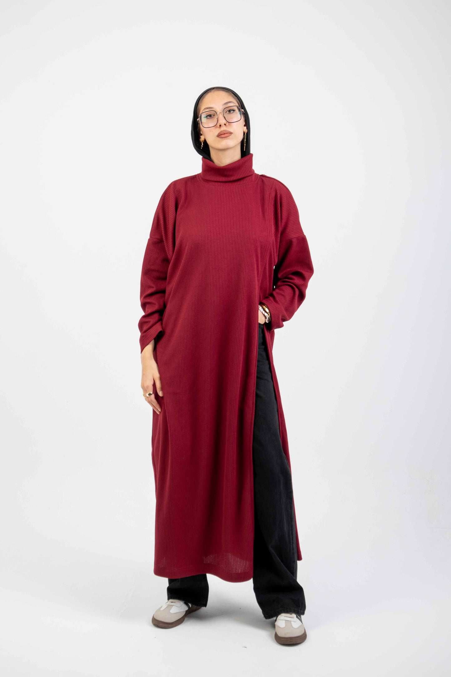 Split Front Dress