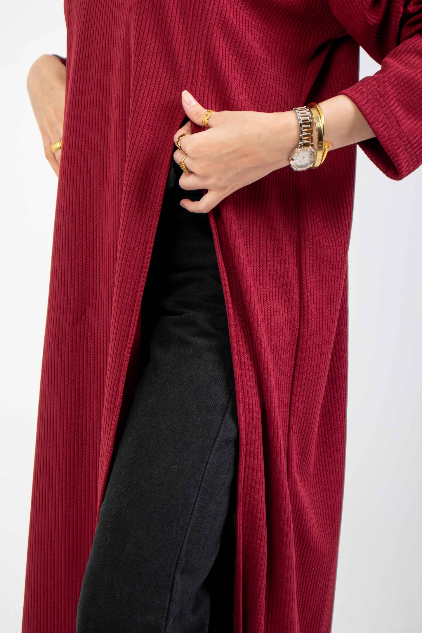 Split Front Dress
