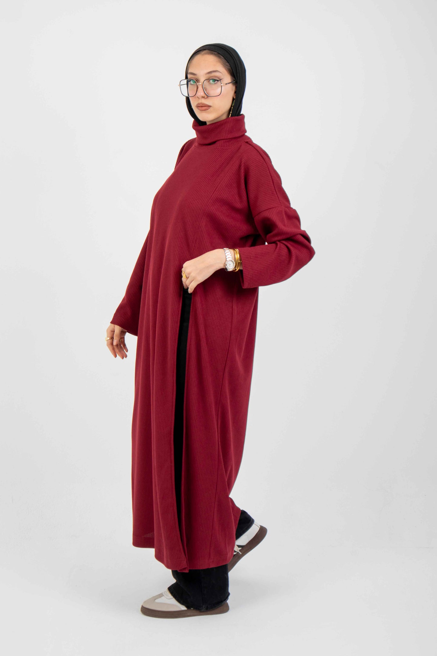 Split Front Dress
