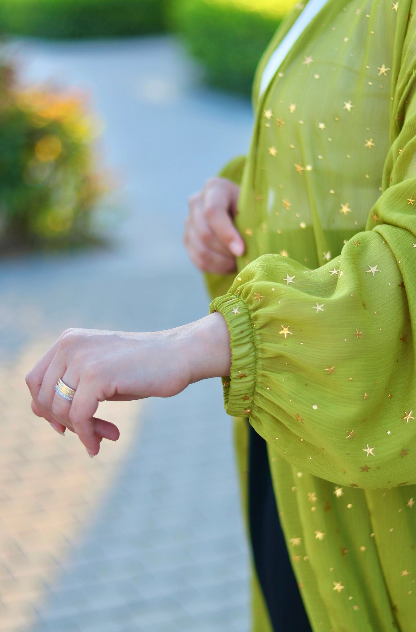Lime Stars Cardigan✨